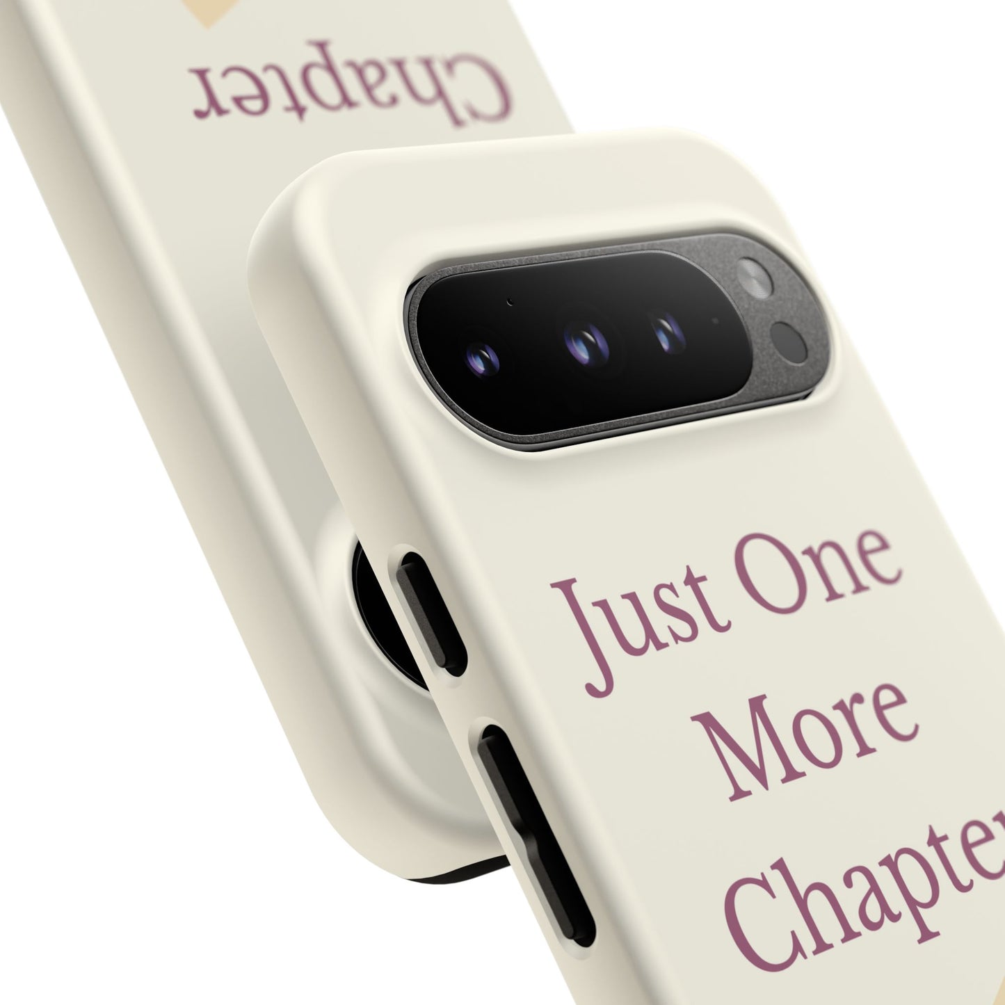 Just One More Chapter Phone Case | Book Lover Gift, Reading Accessory, Literature Phone Cover, Unique Bookish Gift, Birthday Present