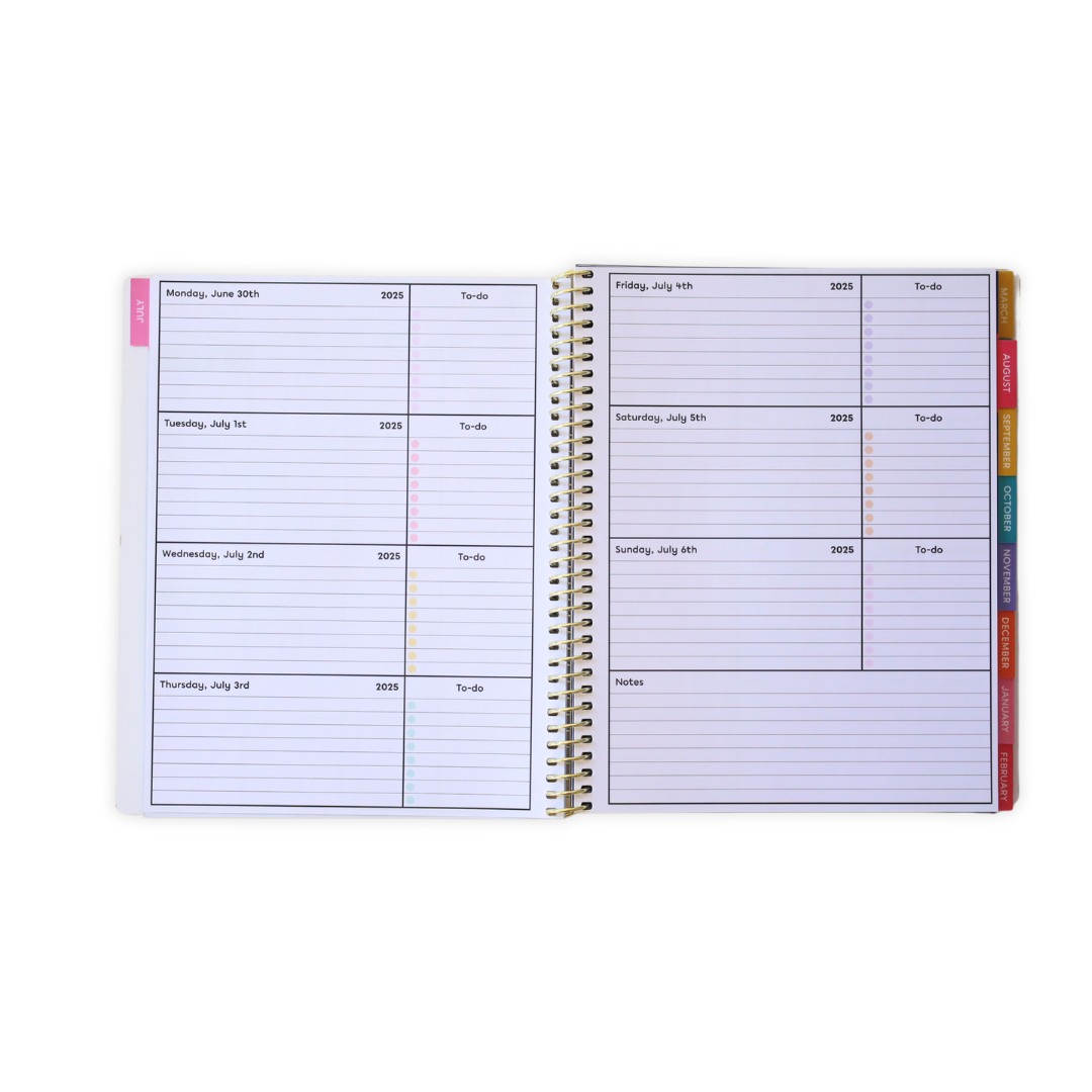 School Daze - WEEKLY Everyone™ Planner by BERTEAU & Co.