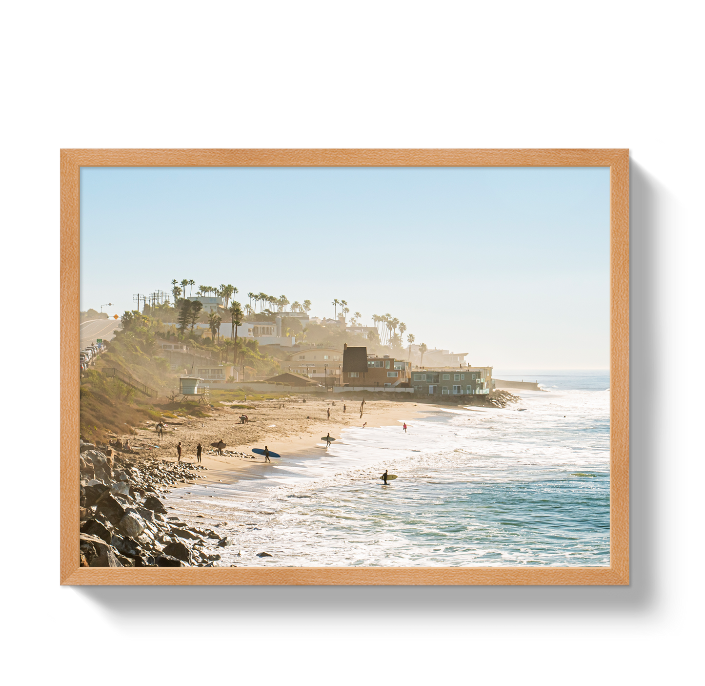 County Line Landscape Custom Artwork, Framed Art