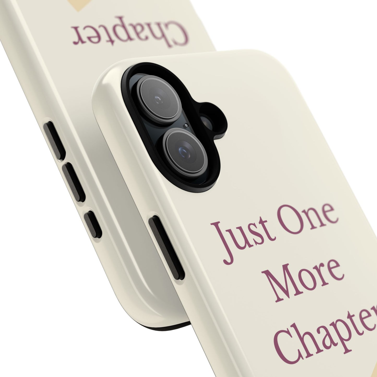 Just One More Chapter Phone Case | Book Lover Gift, Reading Accessory, Literature Phone Cover, Unique Bookish Gift, Birthday Present