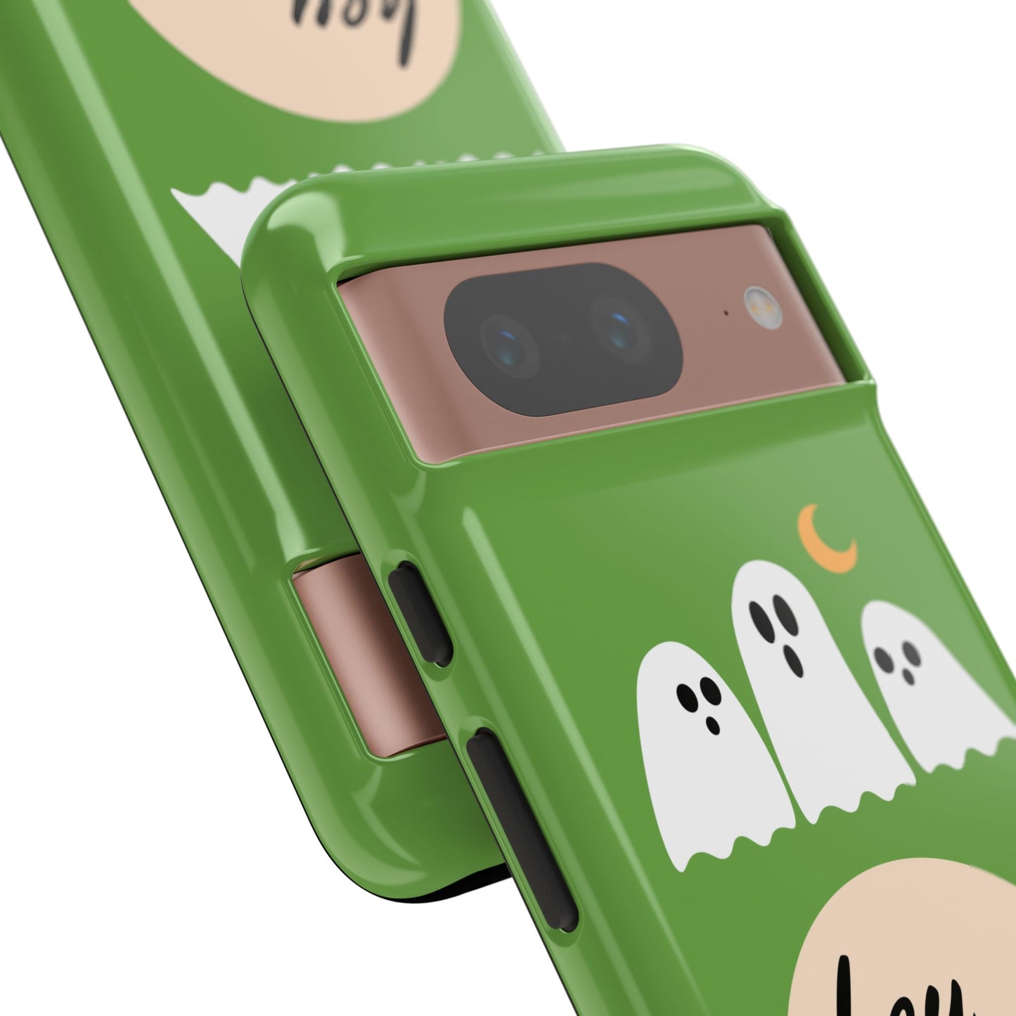 Halloween Phone Case, Spooky Ghosts Tough Phone Cover, Hey Boo Mobile Protector, Fun Gift for Halloween, Ghost Decor