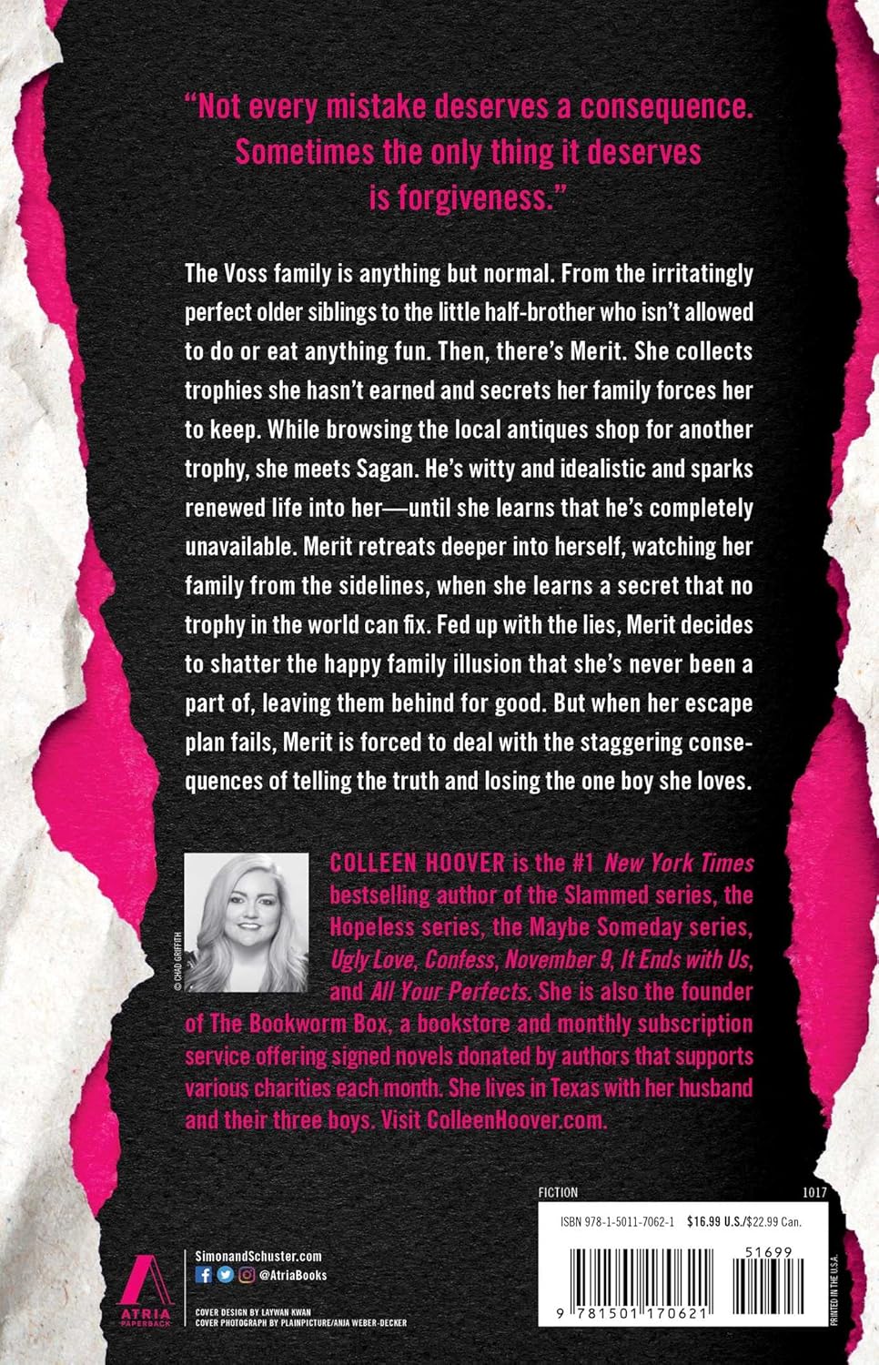 Without Merit by Colleen Hoover - Paperback