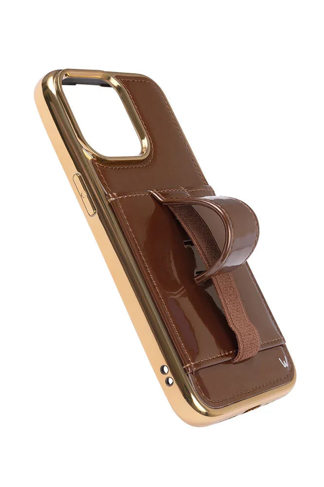 Cherry Lacquer Phone Case Wallet