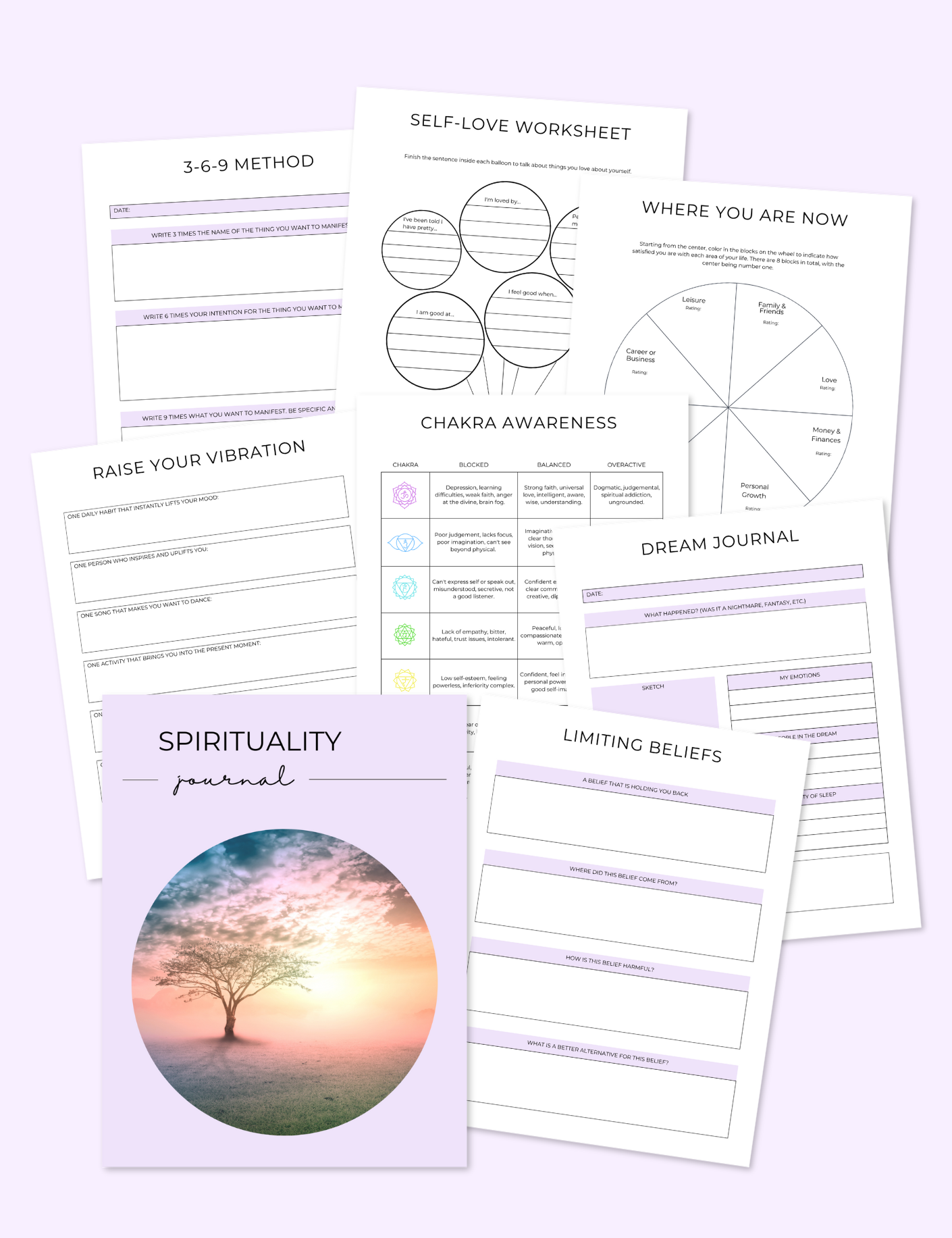 Spirituality Journal Printable Digital Journal
