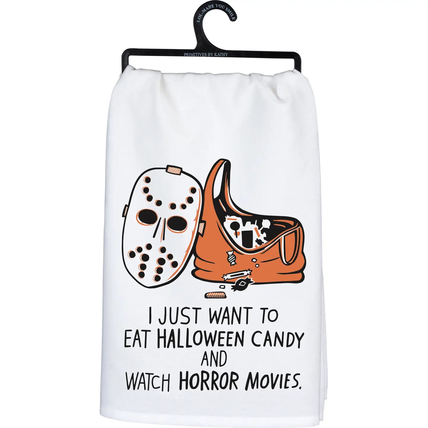 Eat Candy Watch Movies Kitchen Towel