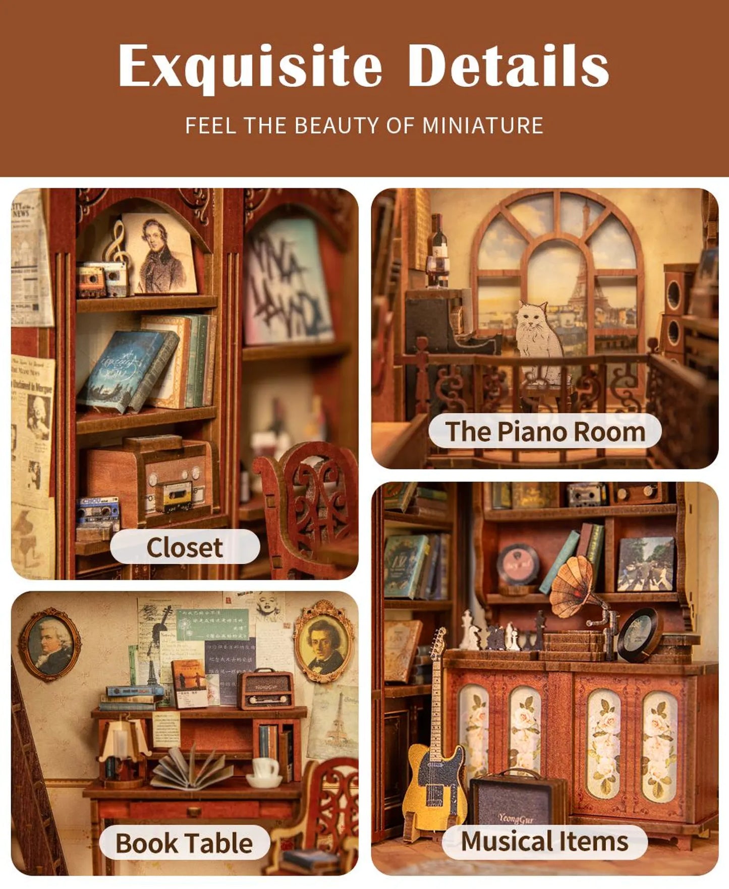 The Secret Rhythm DIY Book Nook Kit