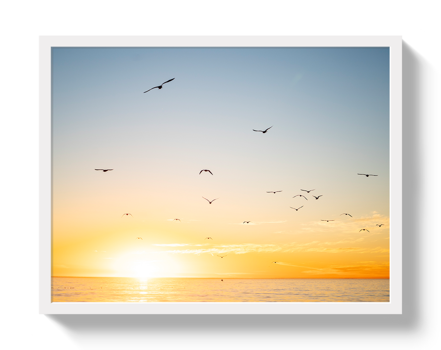 Mexican Sunset Custom Artwork, Framed Art