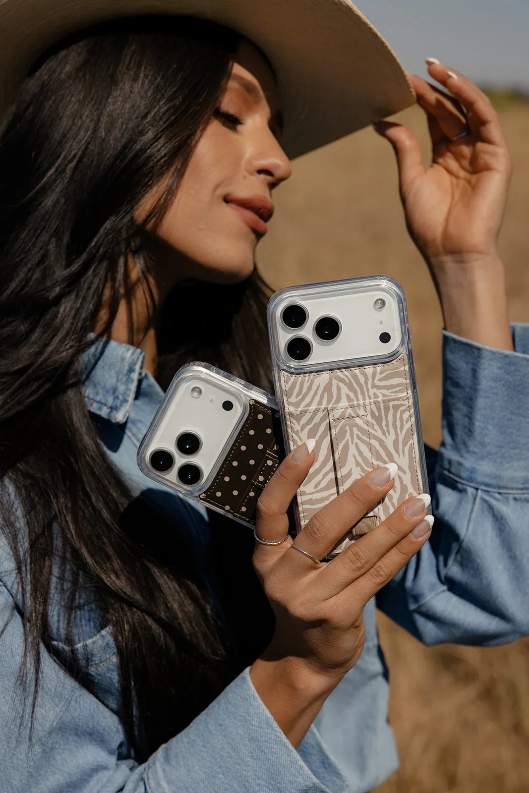 Safari Stripes Phone Case Wallet