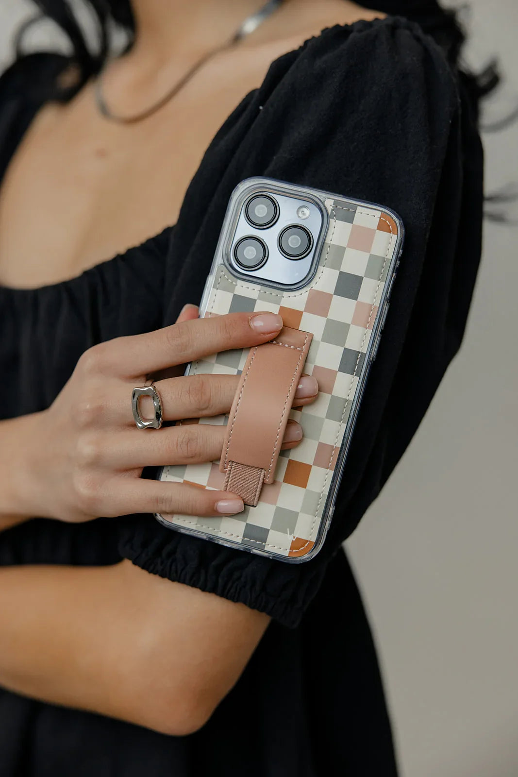 Coastal Check Walli-Lite Wallet Phone Case