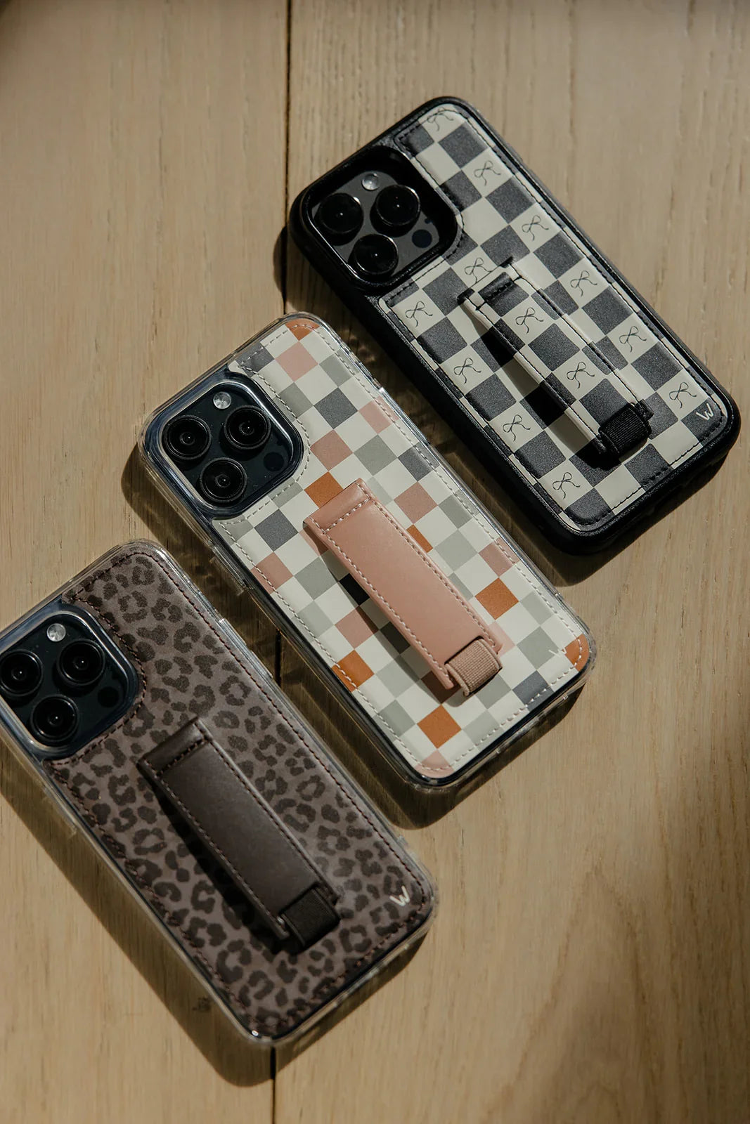 Coastal Check Walli-Lite Wallet Phone Case