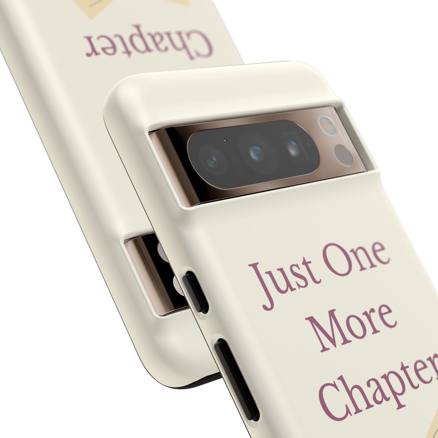 Just One More Chapter Phone Case | Book Lover Gift, Reading Accessory, Literature Phone Cover, Unique Bookish Gift, Birthday Present