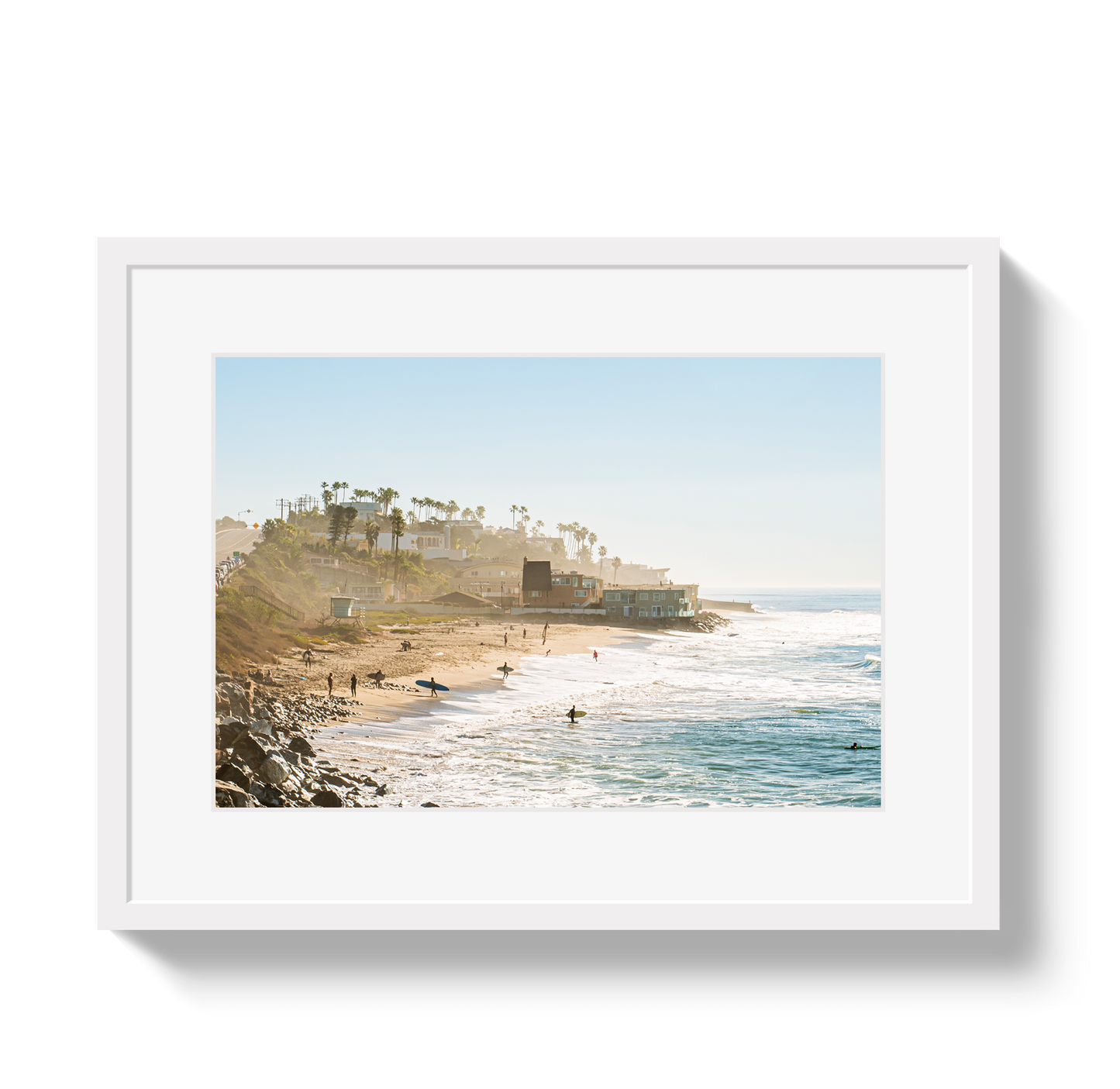 County Line Landscape Custom Artwork, Framed Art