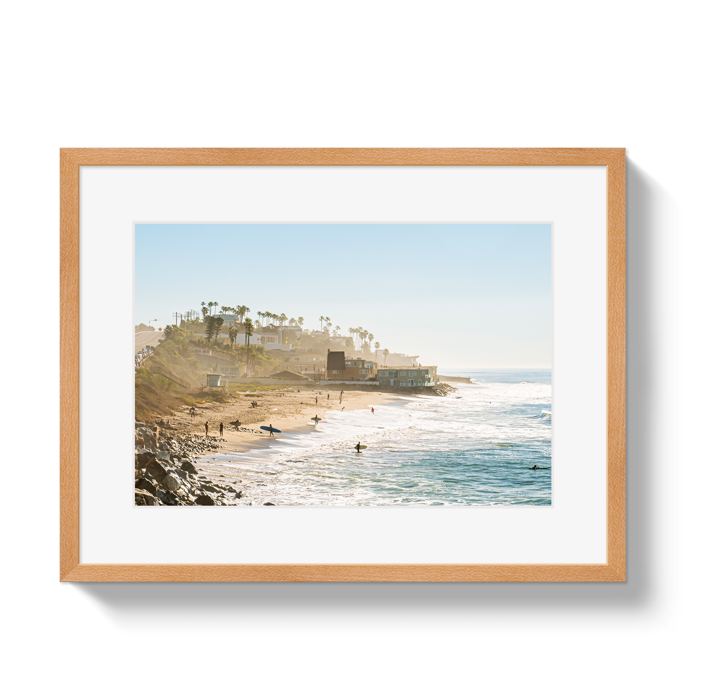 County Line Landscape Custom Artwork, Framed Art