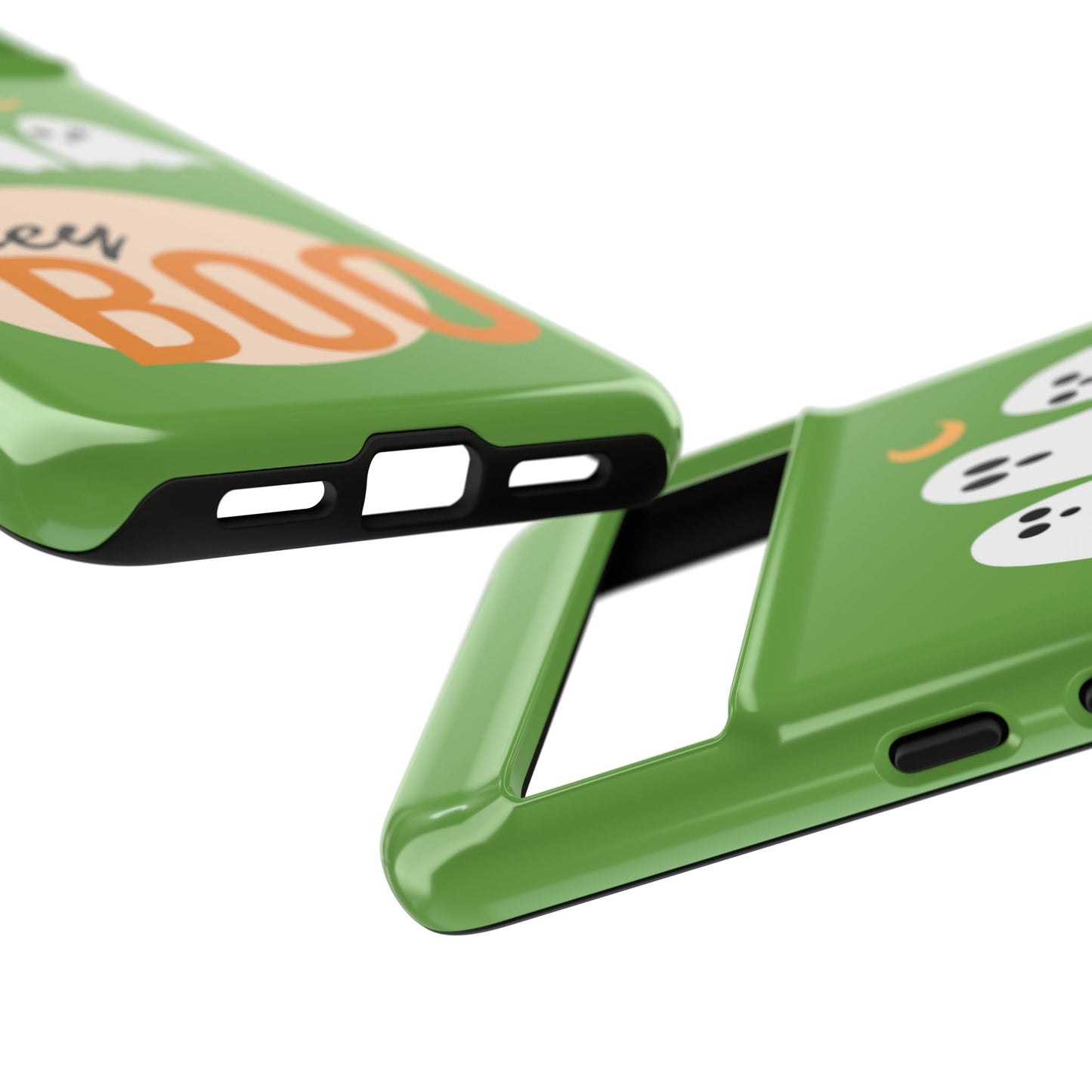 Halloween Phone Case, Spooky Ghosts Tough Phone Cover, Hey Boo Mobile Protector, Fun Gift for Halloween, Ghost Decor