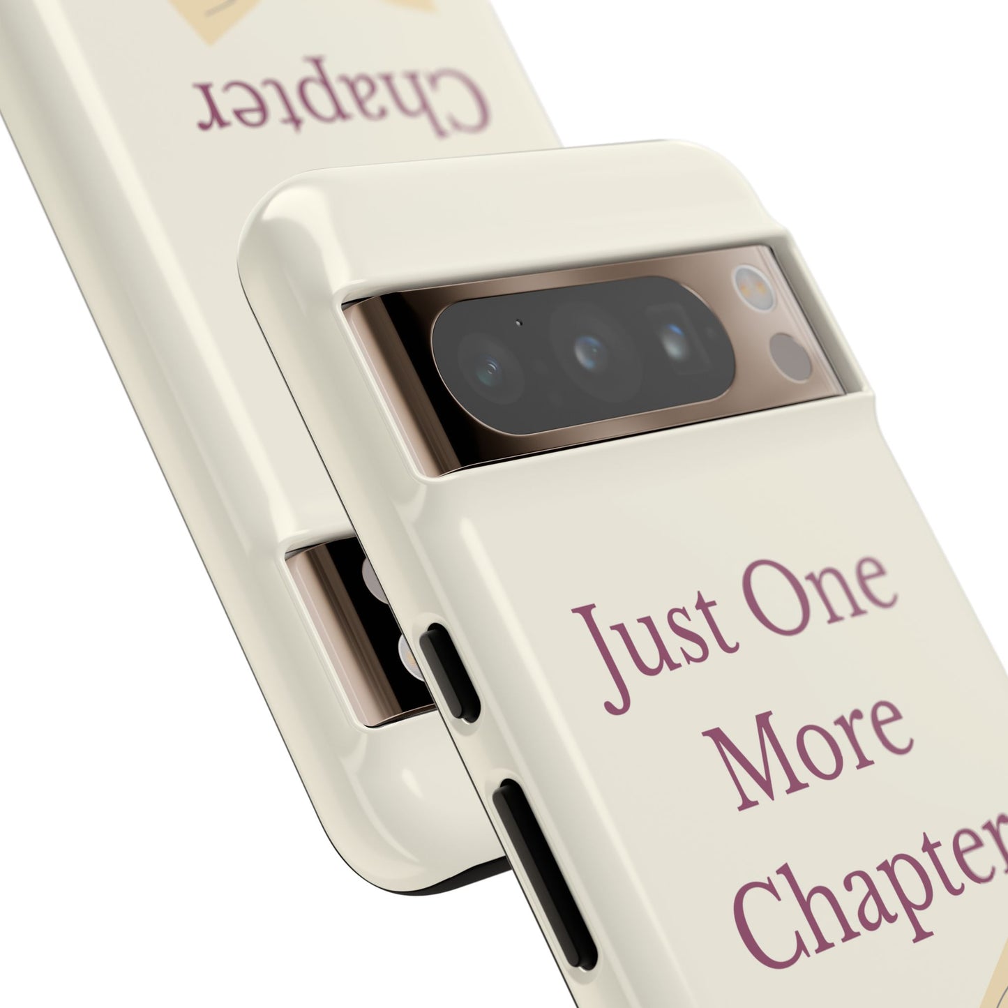 Just One More Chapter Phone Case | Book Lover Gift, Reading Accessory, Literature Phone Cover, Unique Bookish Gift, Birthday Present