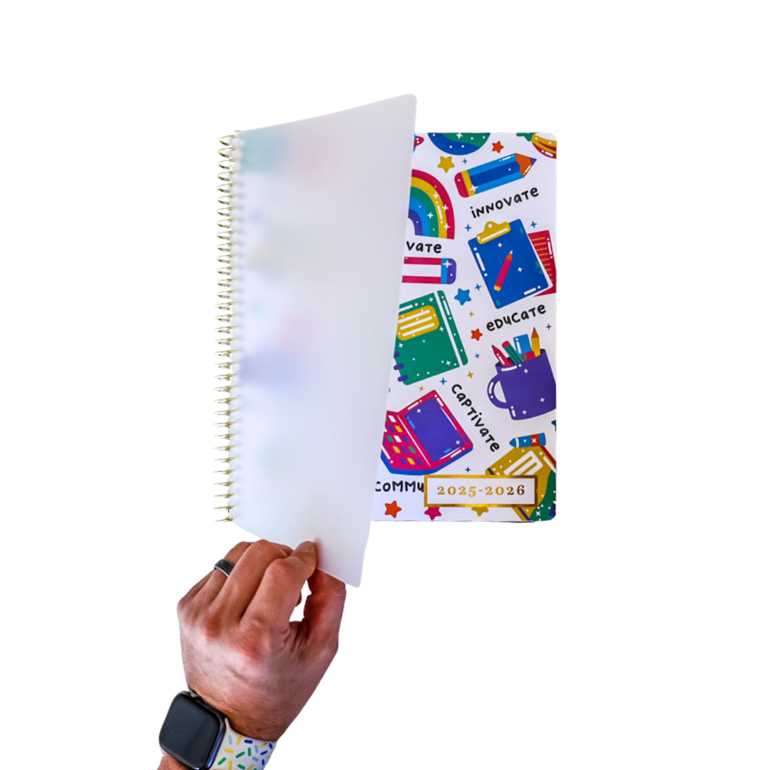 School Daze - WEEKLY Everyone™ Planner by BERTEAU & Co.