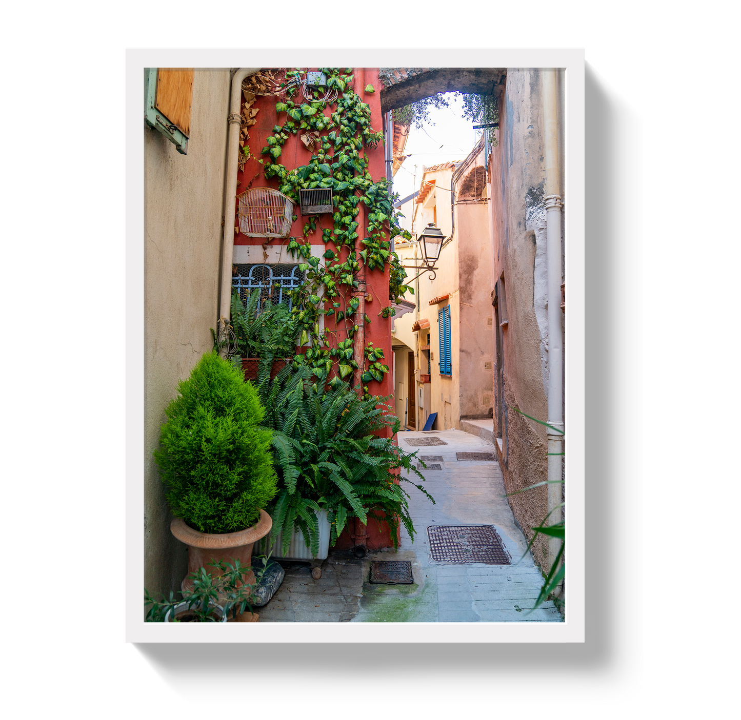 Old World Walk Custom Artwork, Framed Art