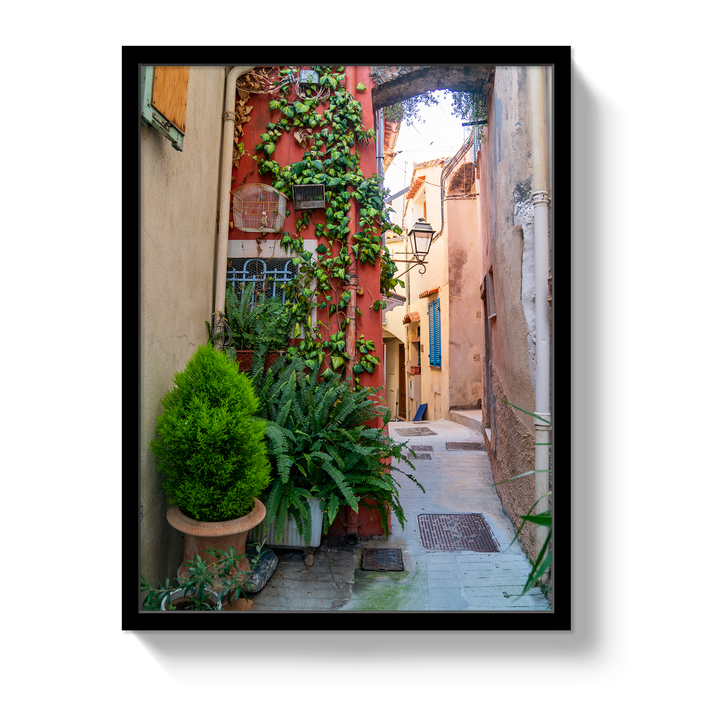 Old World Walk Custom Artwork, Framed Art