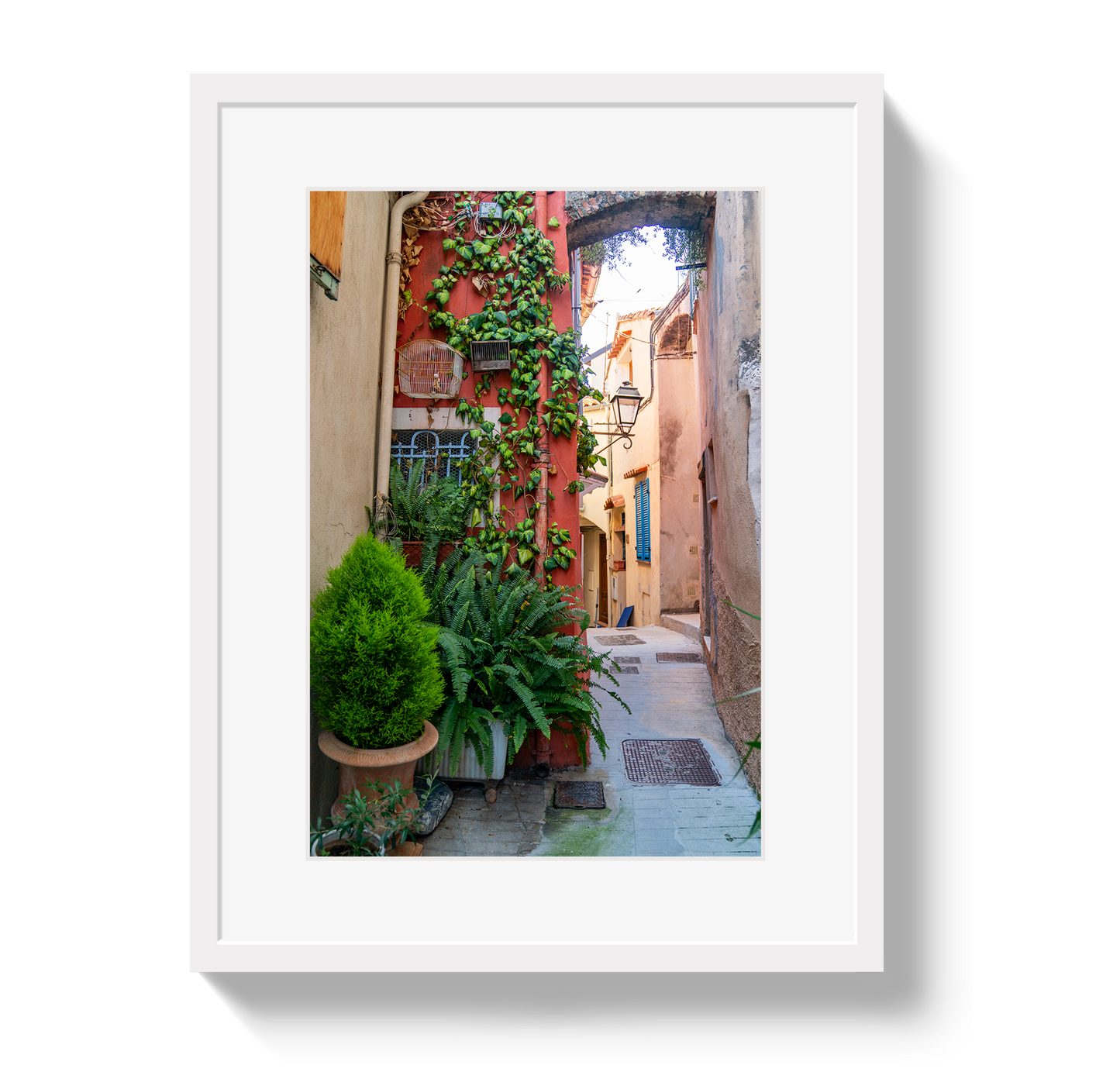 Old World Walk Custom Artwork, Framed Art