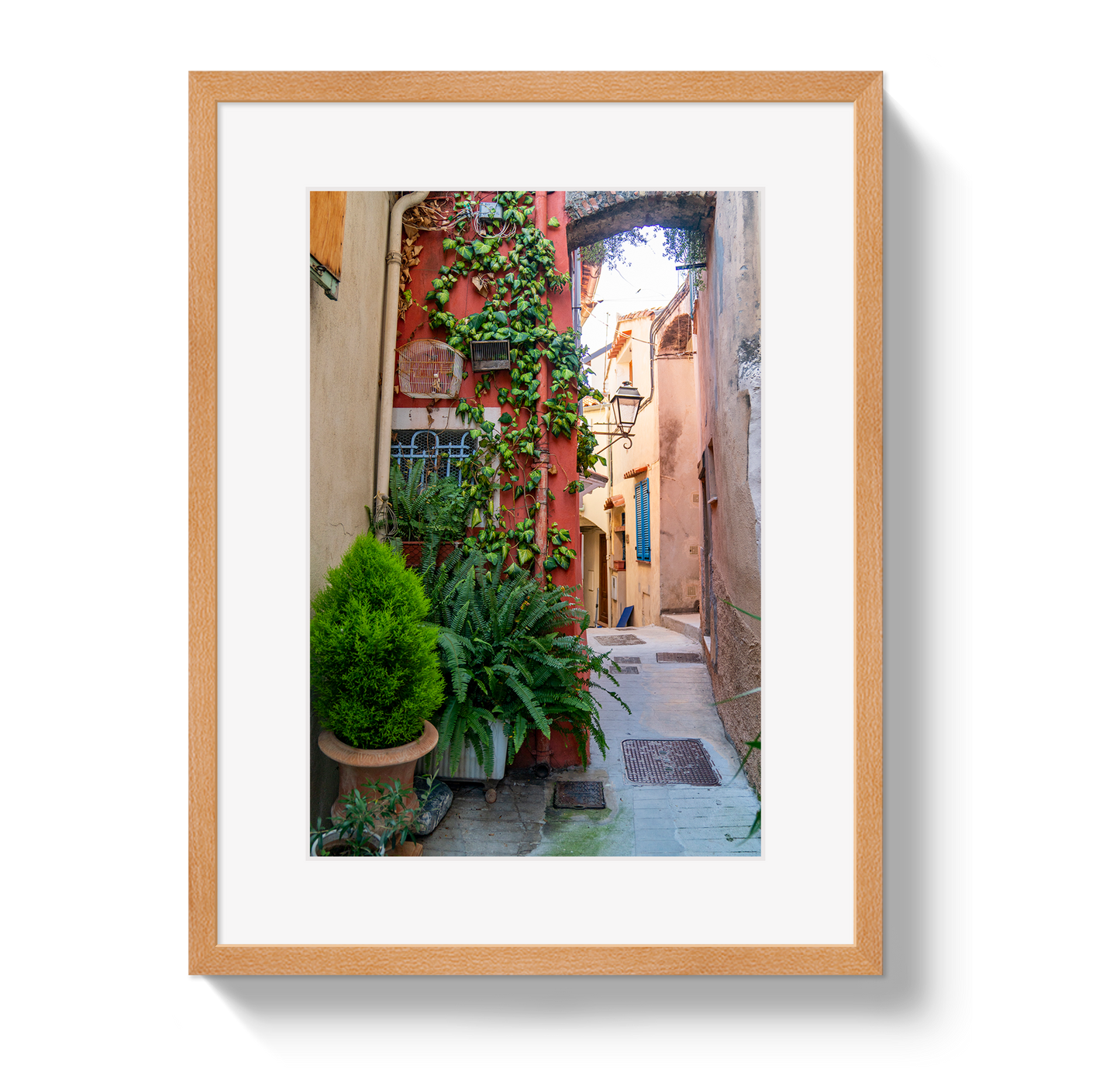 Old World Walk Custom Artwork, Framed Art