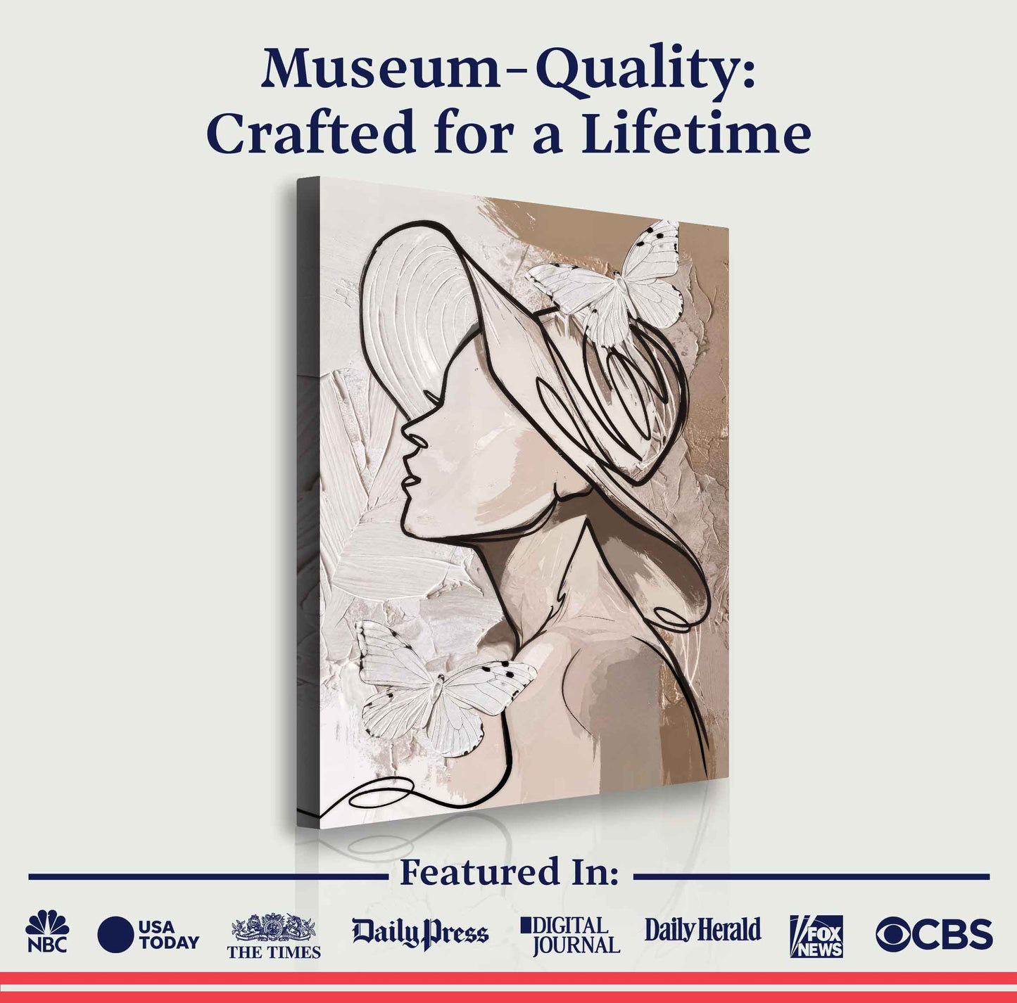 Minimalist Woman Line Wall Art II