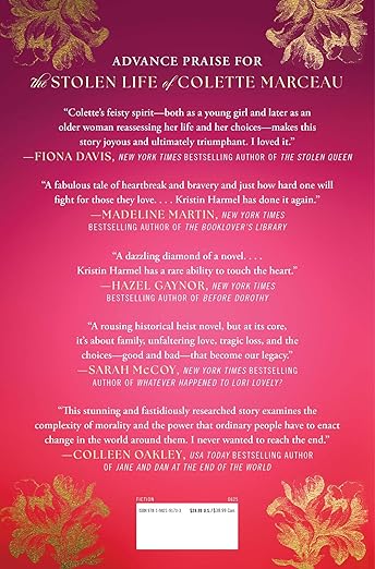 The Stolen Life of Colette Marceau by Kristin Harmel - Hardcover