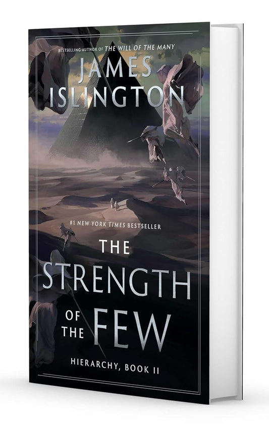 Book cover of 'The Strength of the Few' by James Islington on a white background