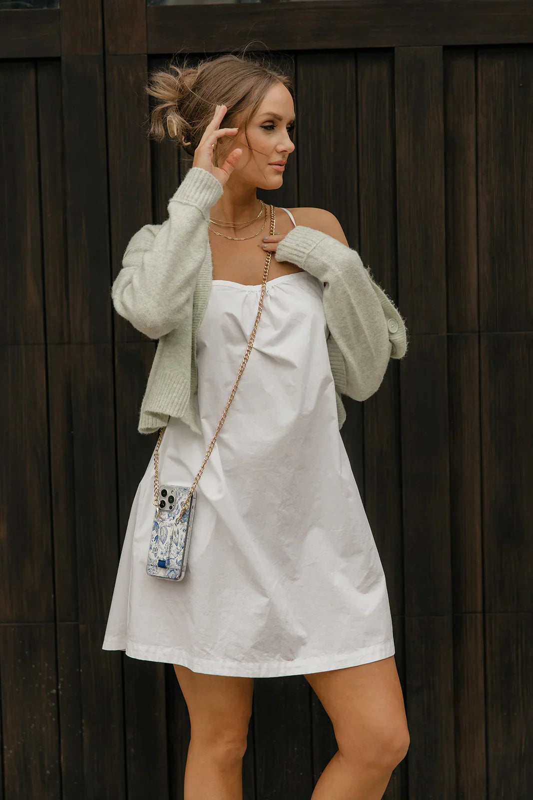 Blue Willow Purse Case, Floral Wallet Phone Case