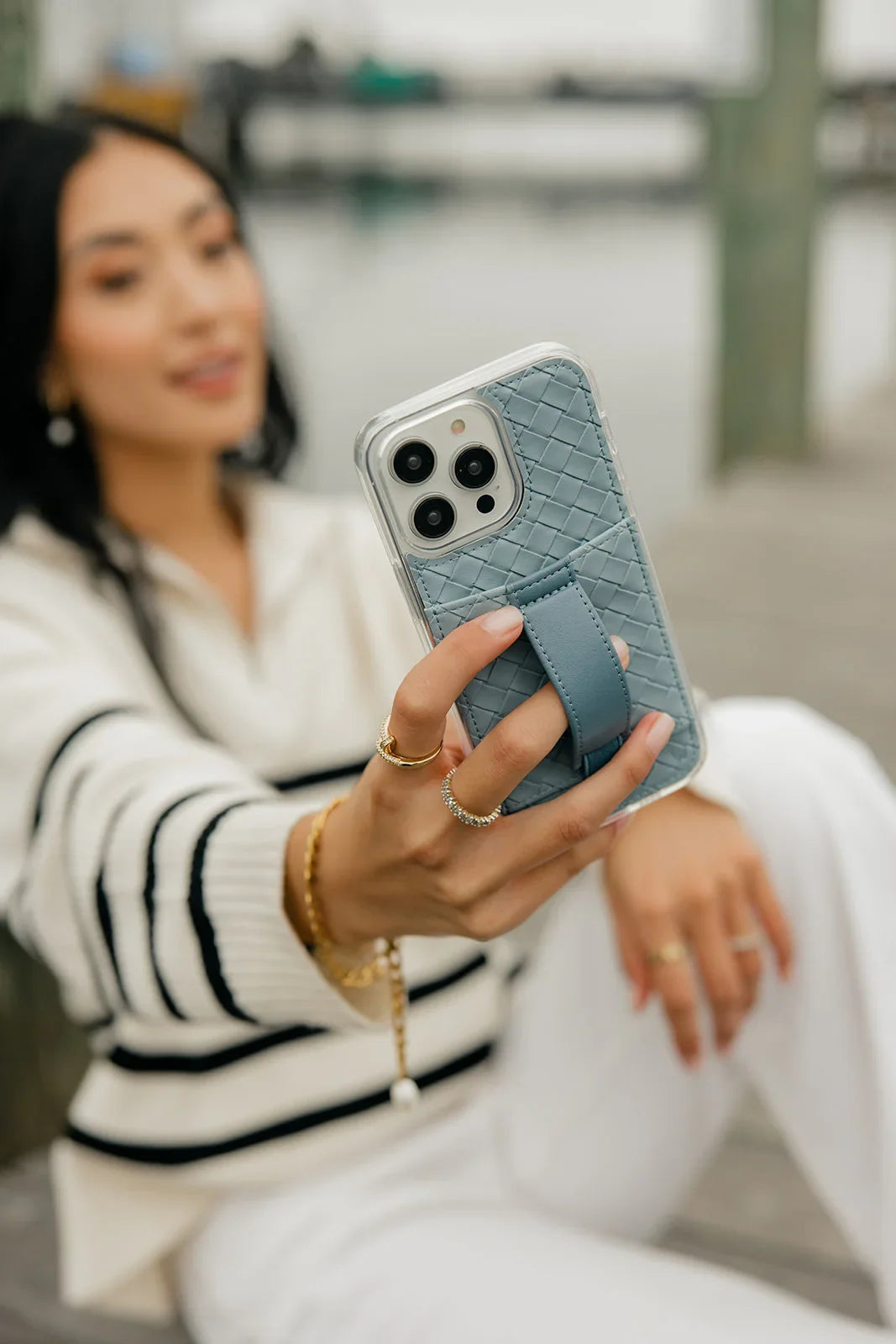 Skyline Weave Wallet Phone Case