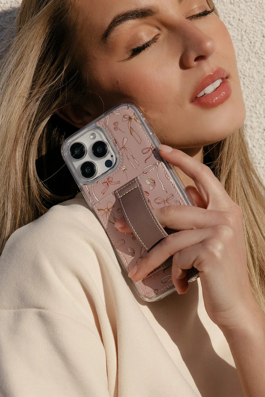 Blush and Bows Phone Case Wallet