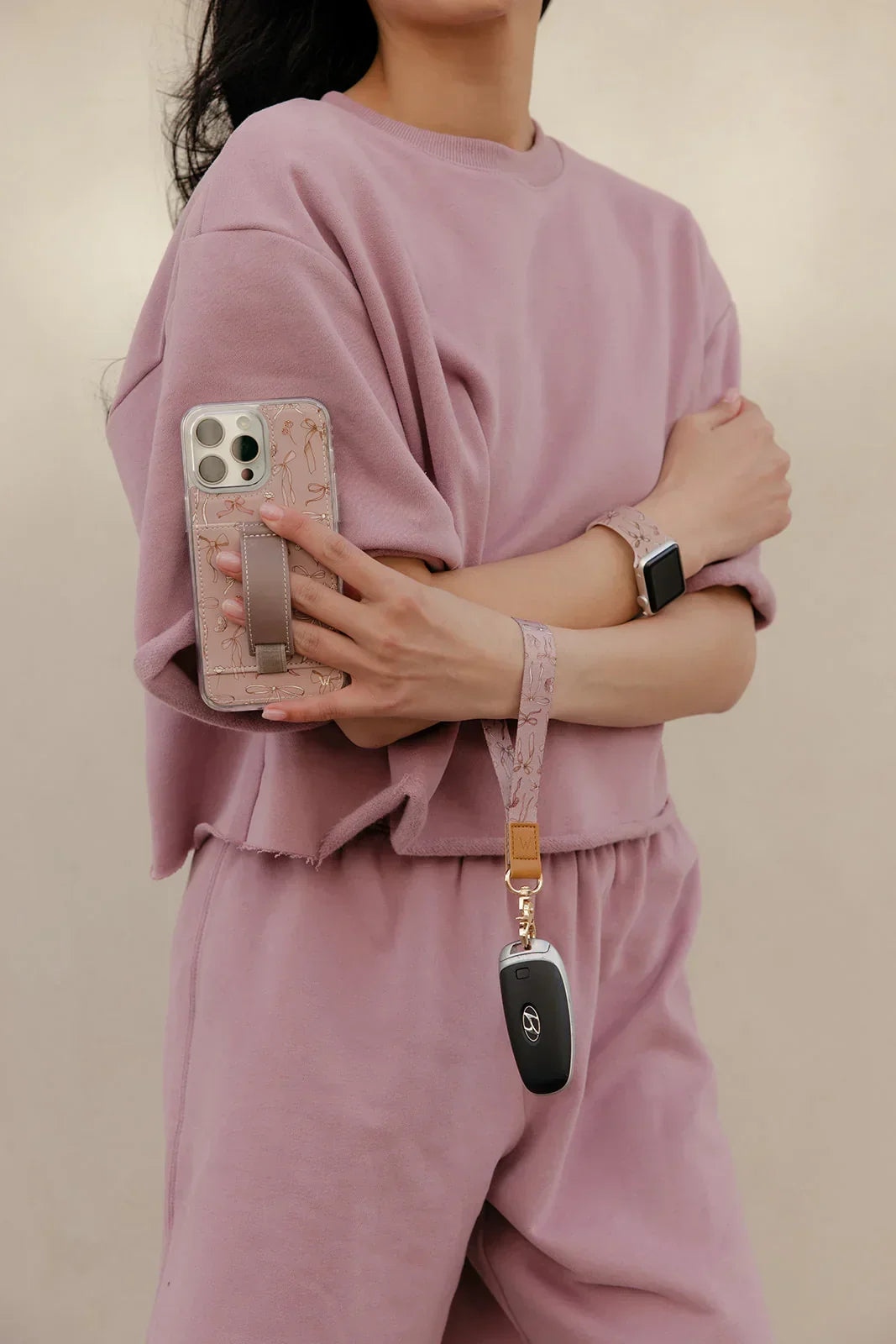 Blush and Bows Phone Case Wallet
