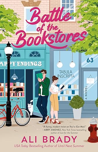 colorful book cover of a local bookstore