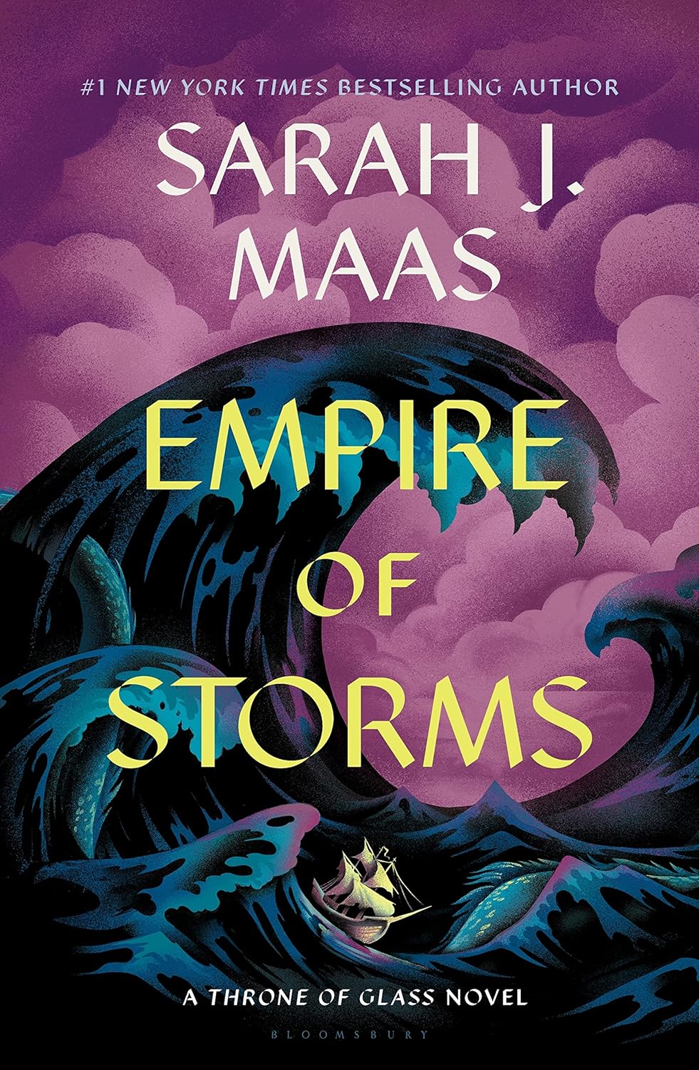 Empire of Storms (Throne of Glass, 5) Paperback, Fantasy Series Book