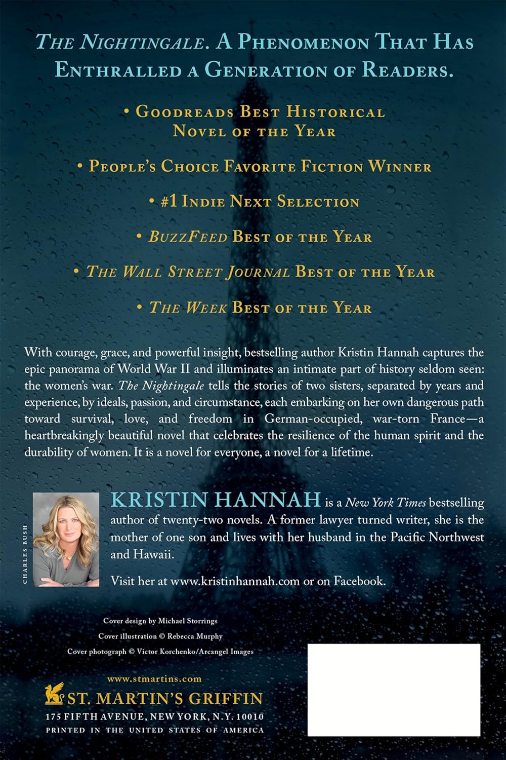 The Nightingale: A Novel Paperback by Kristin Hannah