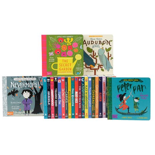 BabyLit: Book Set of 25, Literary Classics for kids
