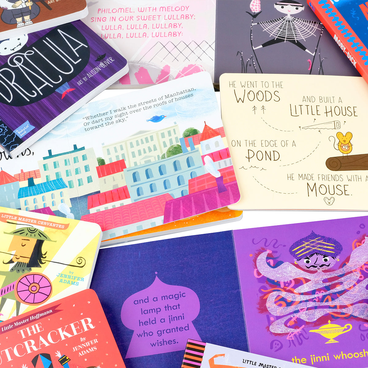 BabyLit: Book Set of 25, Literary Classics for kids