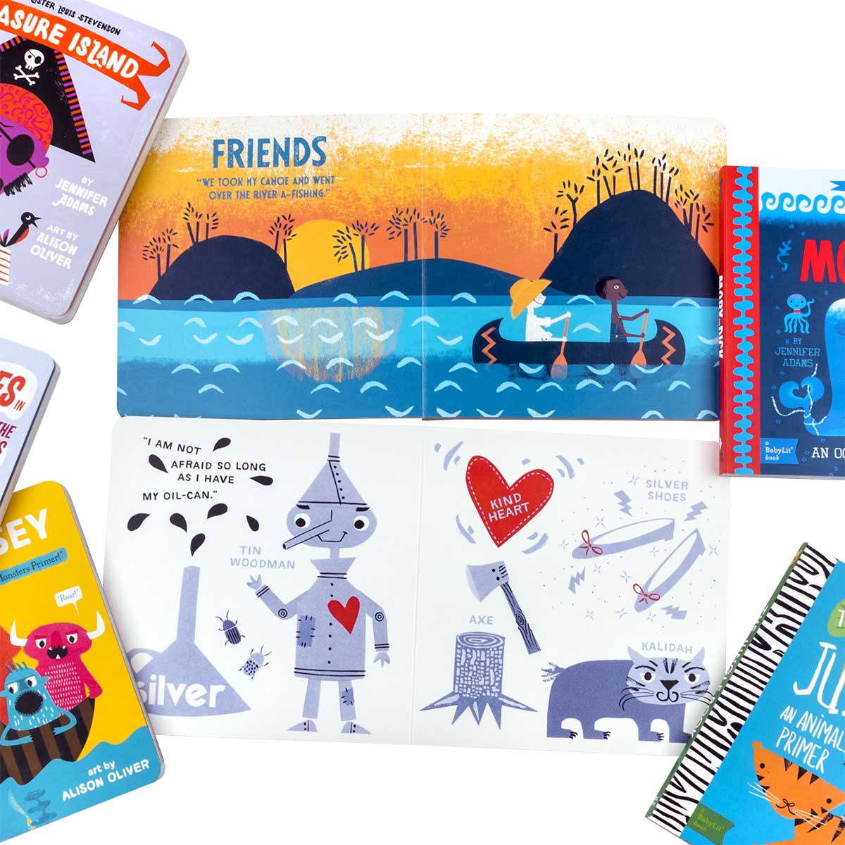 BabyLit: Book Set of 25, Literary Classics for kids