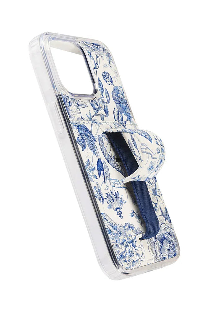 Blue Willow Floral Phone Case