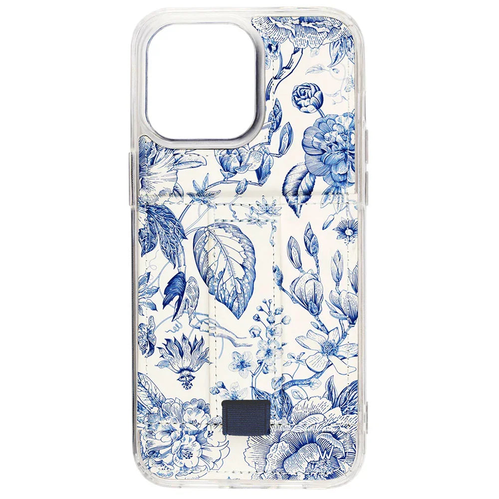 Blue Willow Floral Phone Case