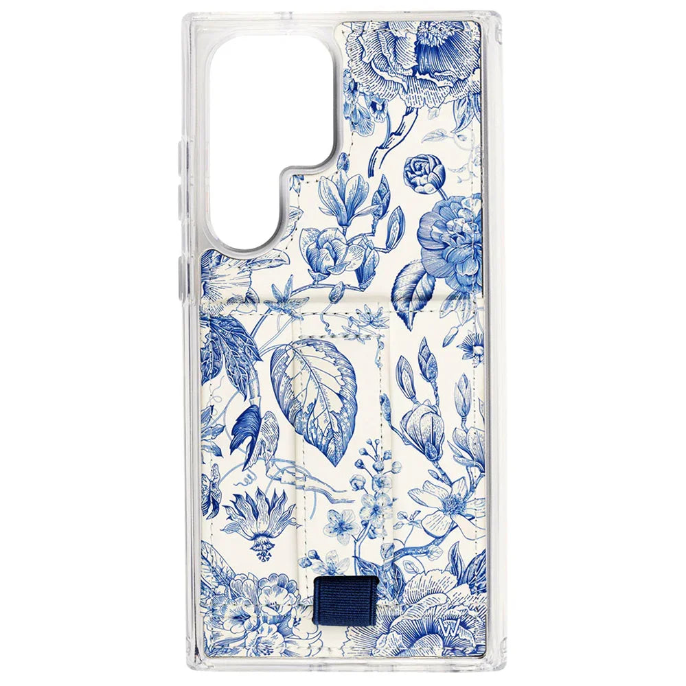 Blue Willow Floral Phone Case