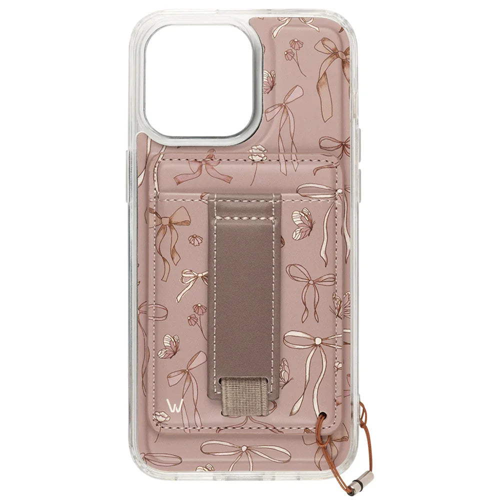 Blush and Bows Magnetic Phone Case and Wallet