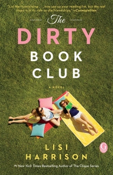 Book cover of 'The Dirty Book Club' by Lisi Harrison on a green background
