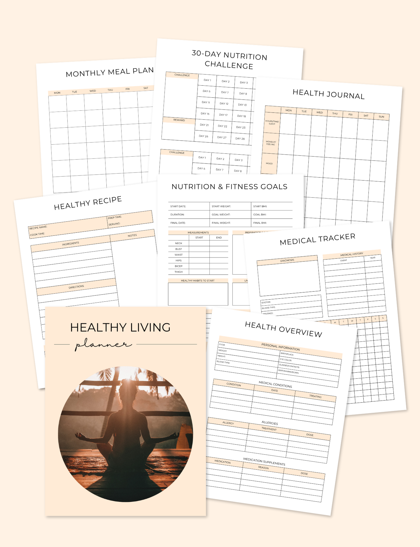 Healthy Living Planner