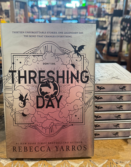 Threshing Day by Rebecca Yarros Empyrean Wing and Claw Collection deluxe hardcover book