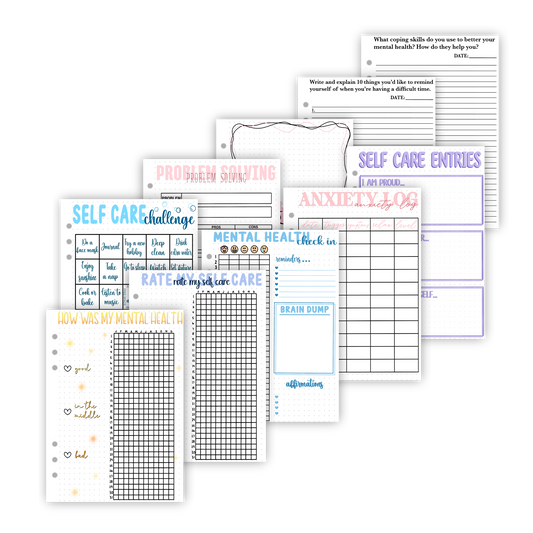 Mental Health Page Bundle