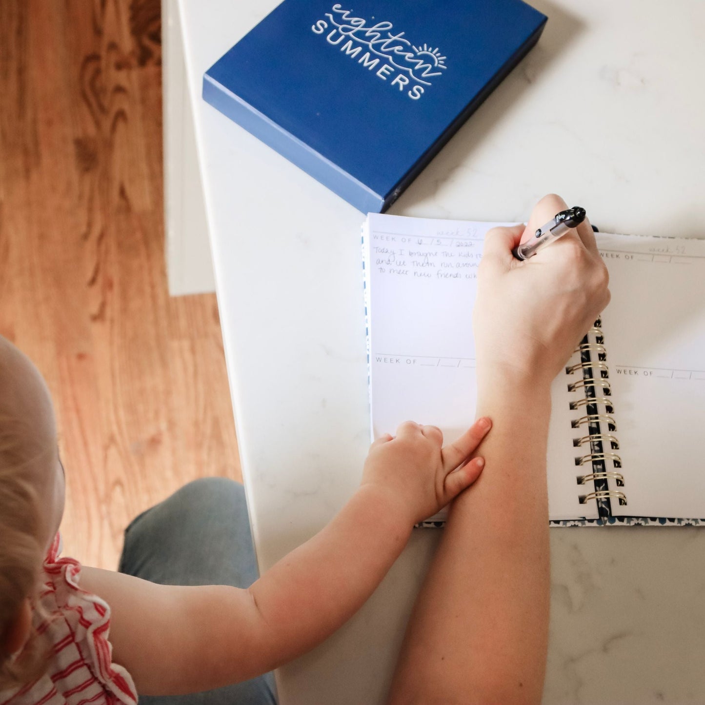 Carolina Blue Moments of Joy Journal