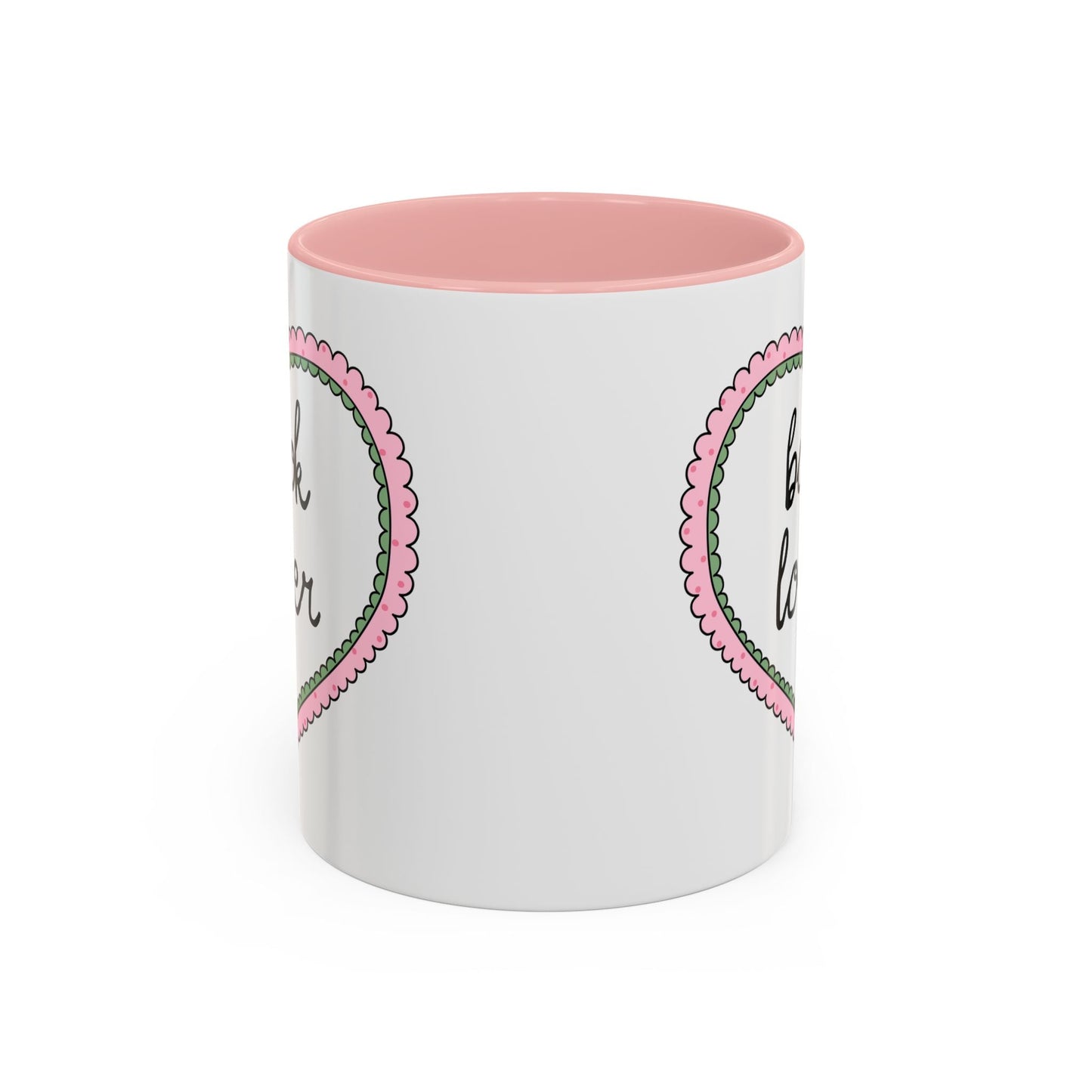 Book Lover Coffee Mug with Heart