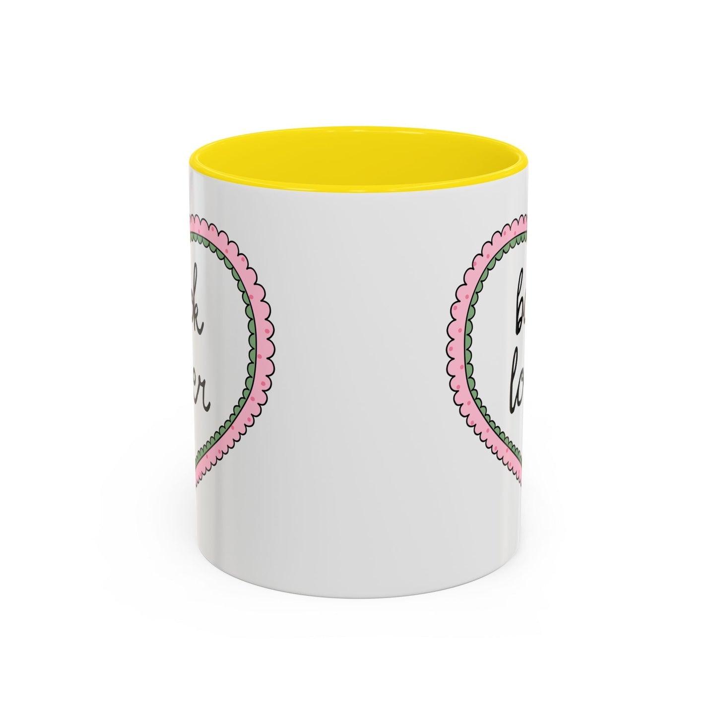Book Lover Coffee Mug with Heart