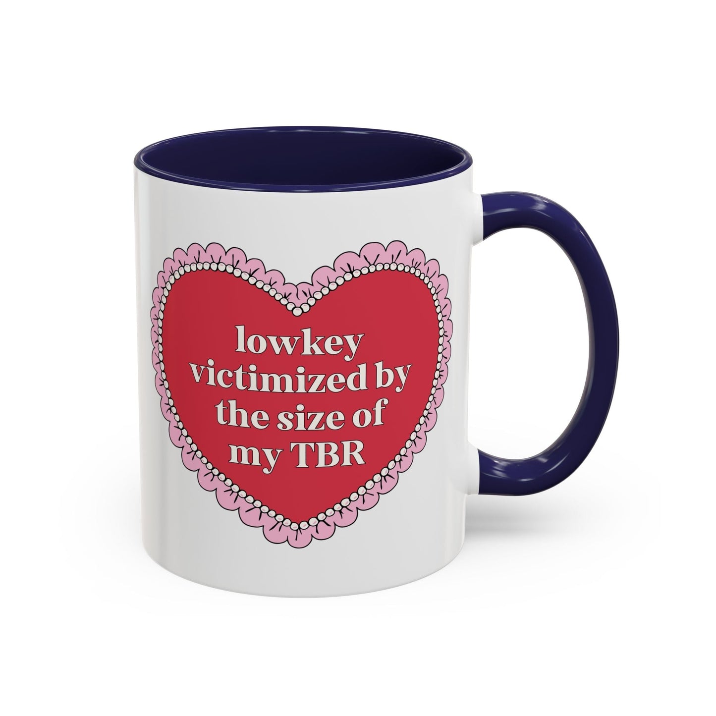 Lowkey Victimized by the Size of My TBR Coffee Mug