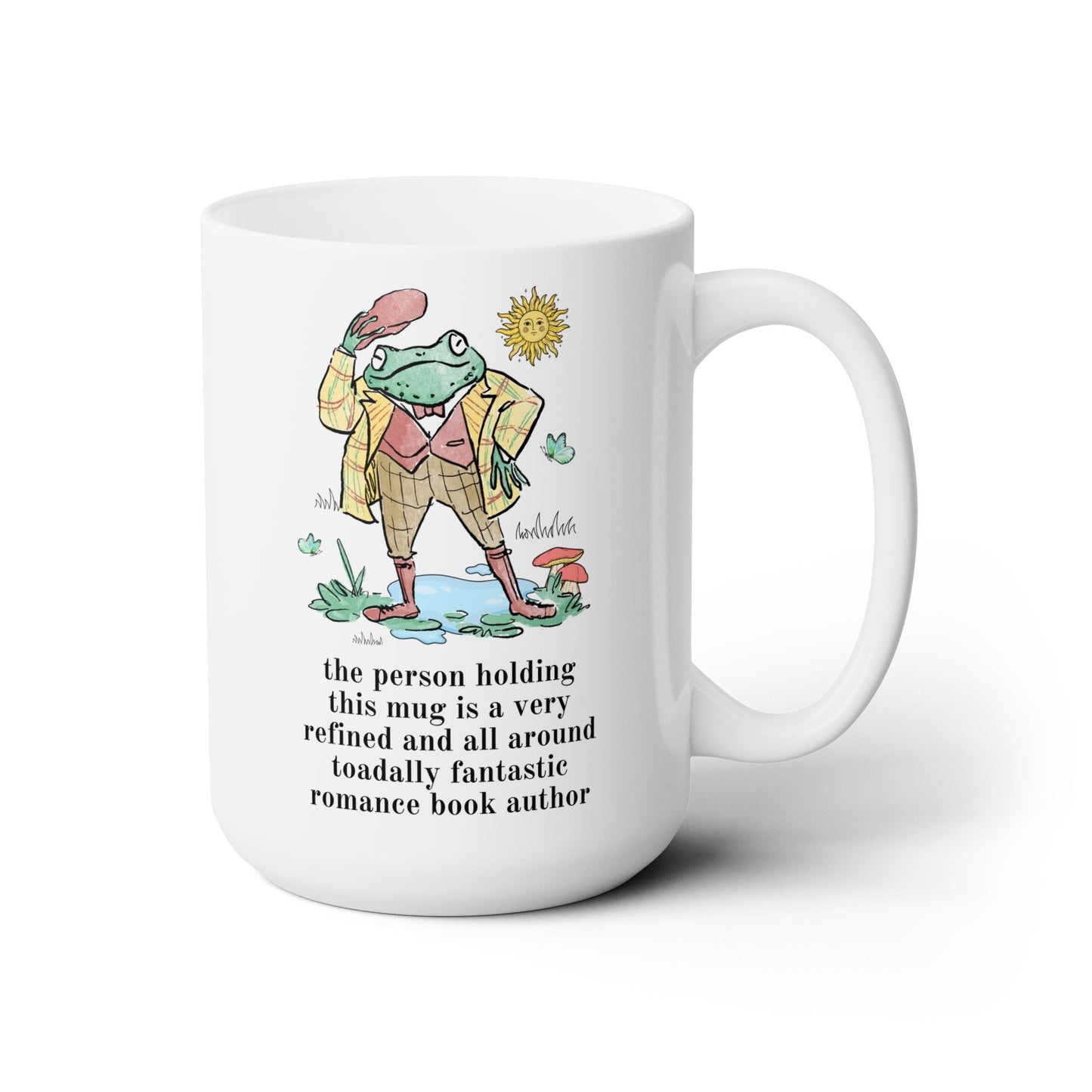 Toadally Fantastic Romance Book Author Coffee Mug